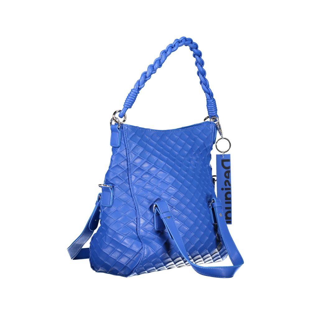 Blue Polyethylene Handbag