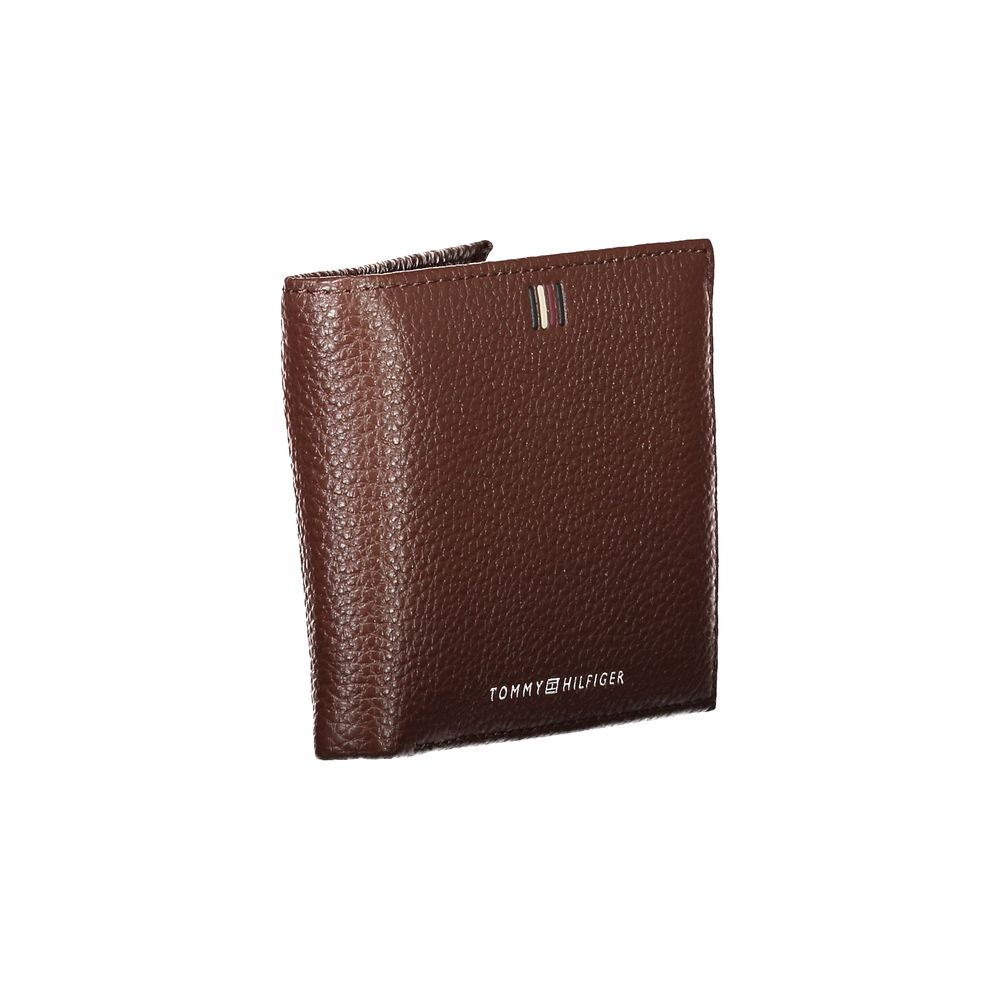 Elegant Brown Leather Bifold Wallet - ventzia