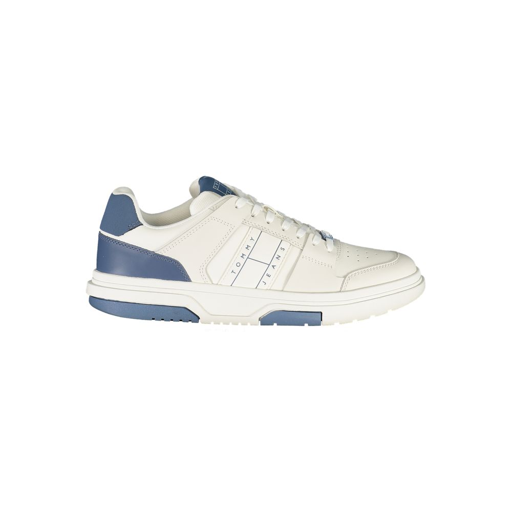 Bianco Polyurethane Men's Sneaker - ventzia