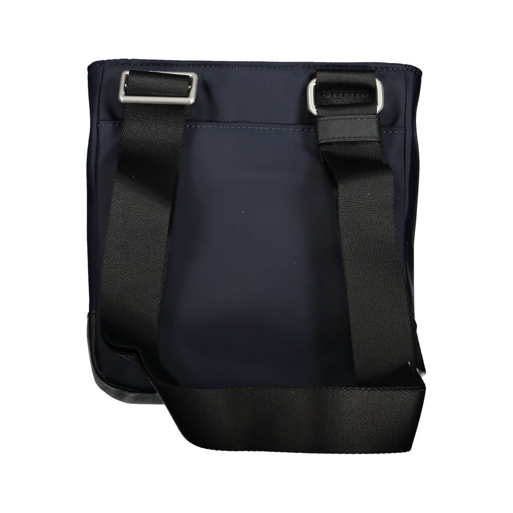 Blue Polyester Mens Shoulder Bag - ventzia