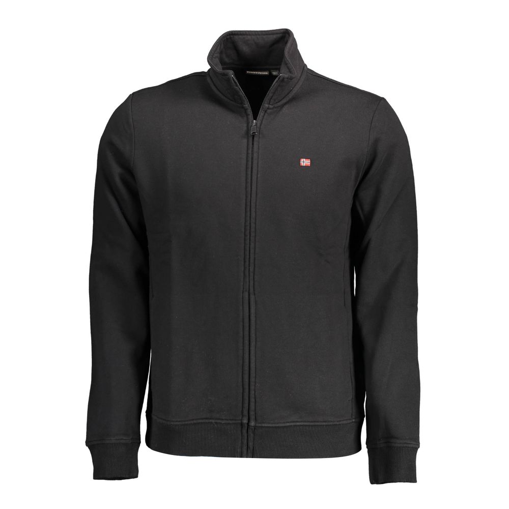 Blue Cotton Men Sweatshirt - ventzia