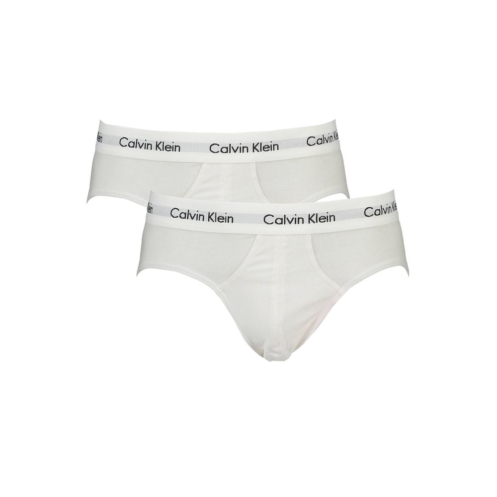 White Cotton Men's Brief - ventzia