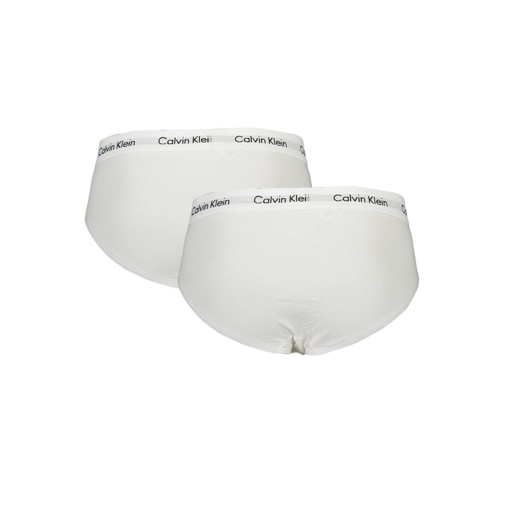White Cotton Men's Brief - ventzia