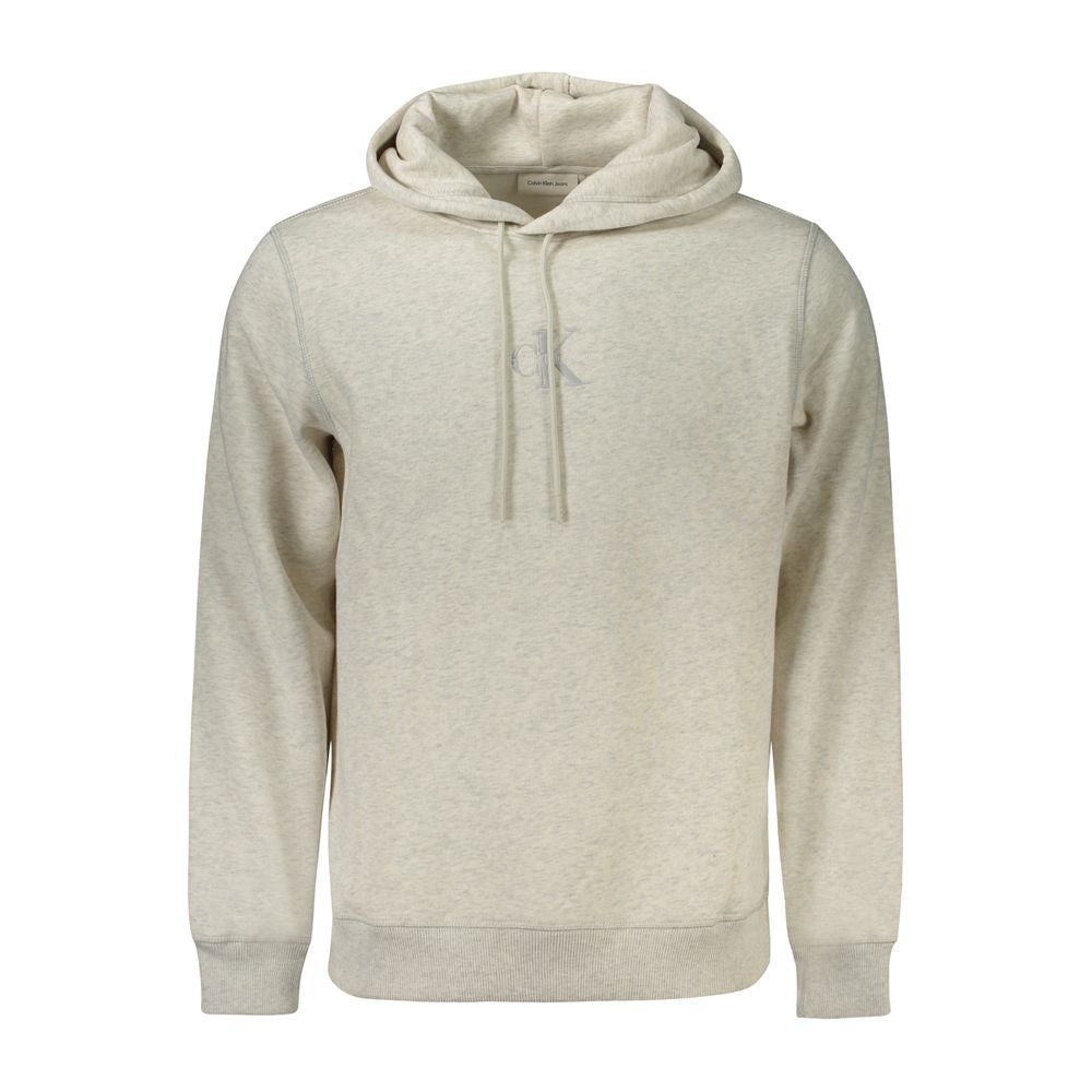 Grigio Cotton Men's Hoodie - ventzia