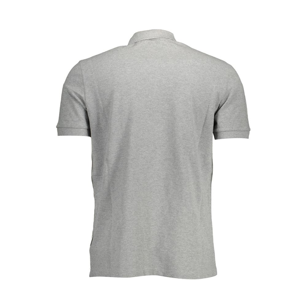Grigio Cotton Men's Polo - ventzia