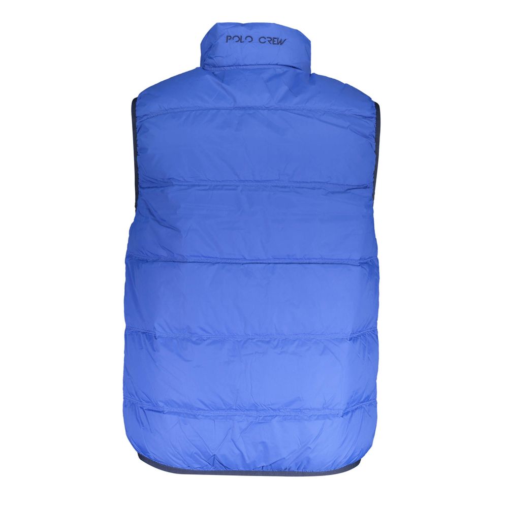 Blue Polyamide Men's Vest - ventzia