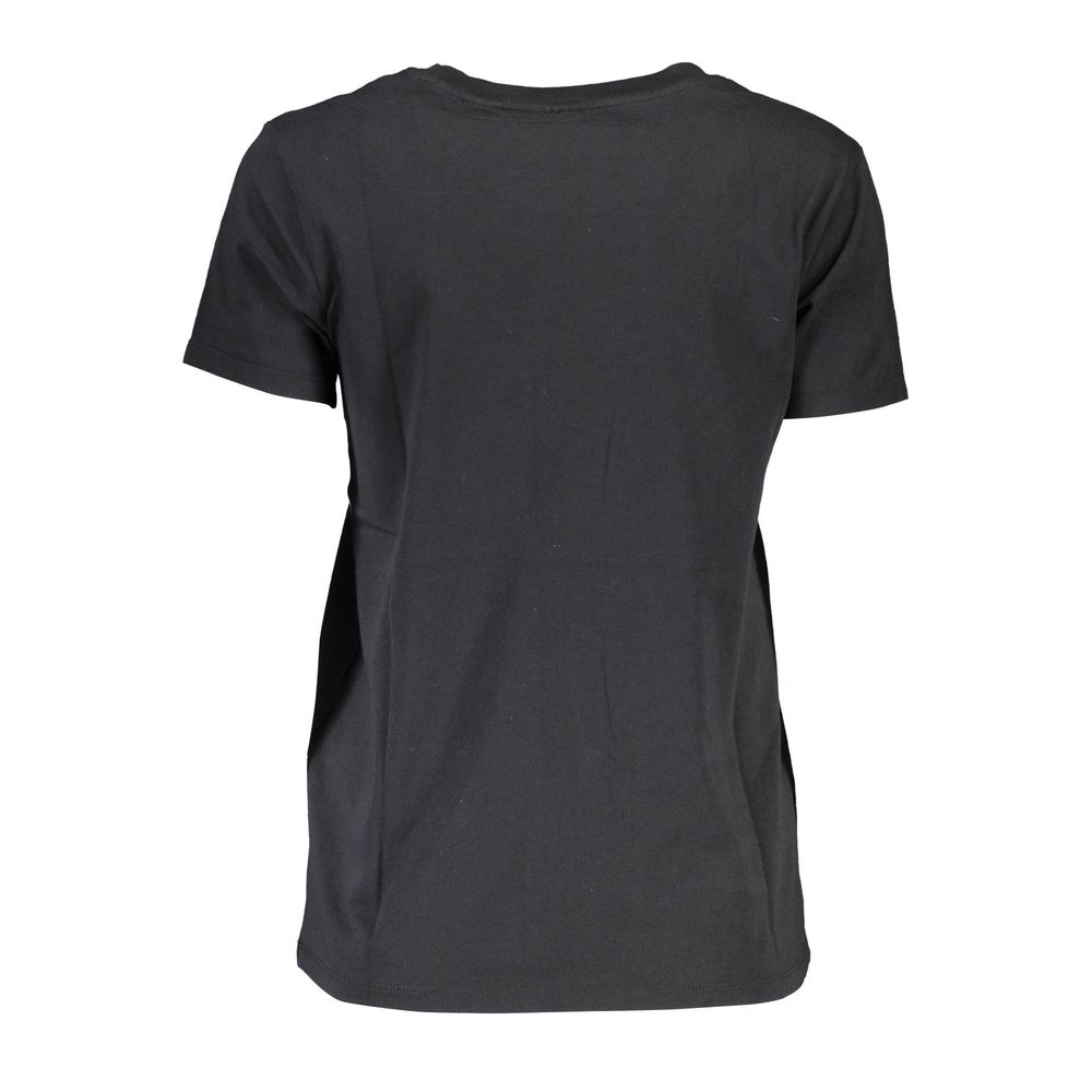 Black Cotton T-Shirt