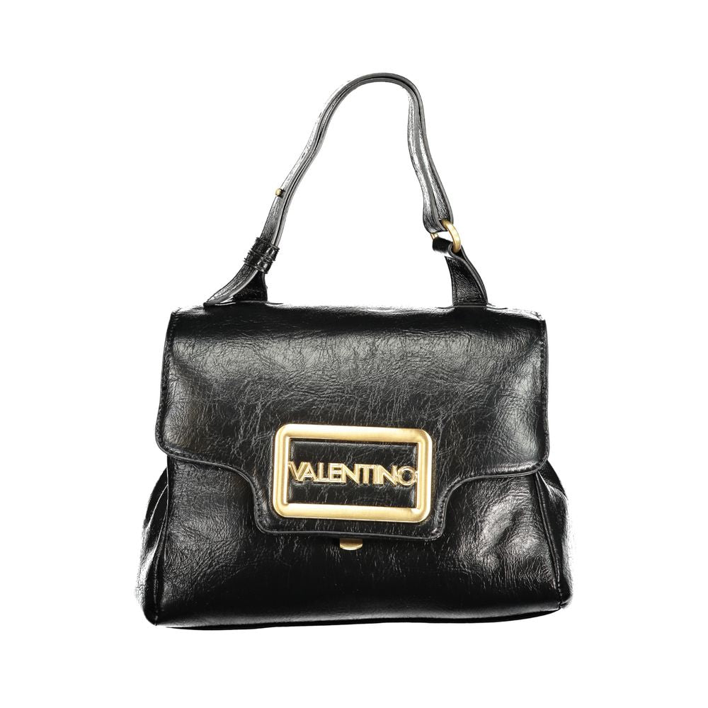 Nero Polyurethane Women Handbag - ventzia