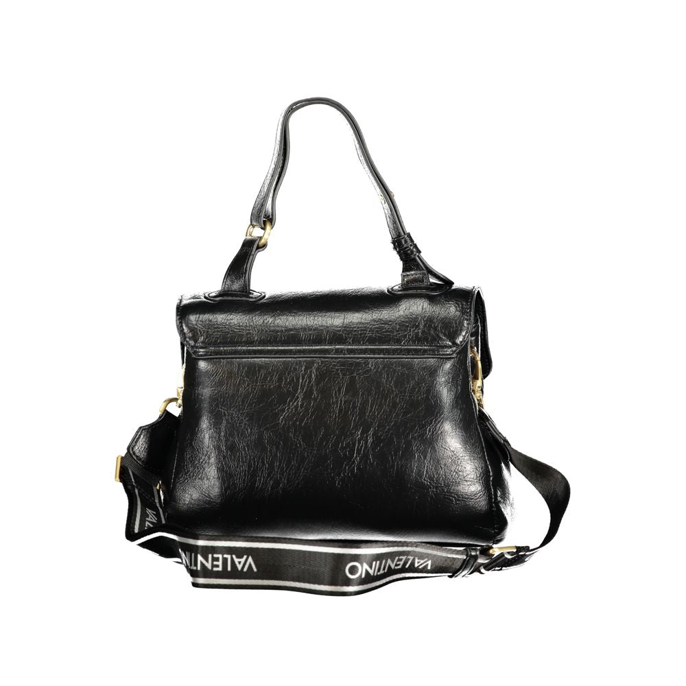 Nero Polyurethane Women Handbag - ventzia
