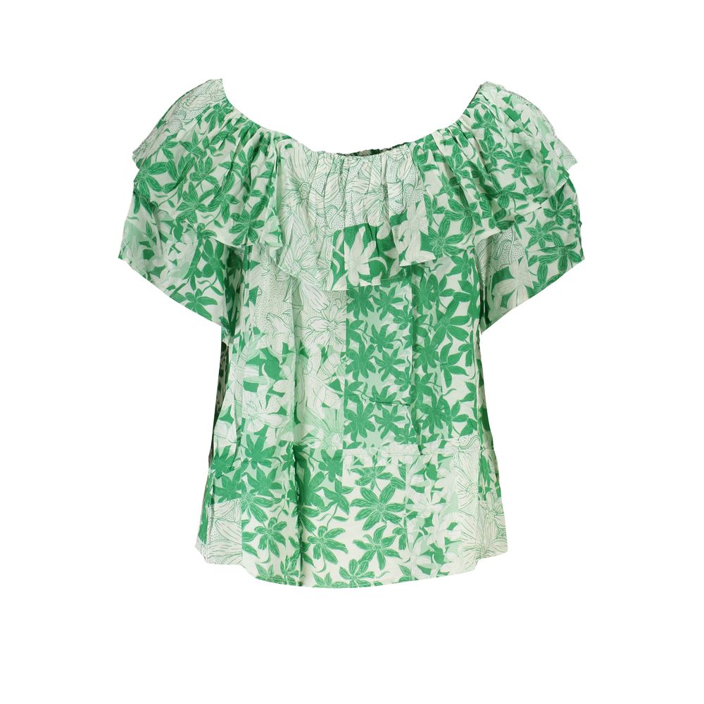 Verde Cotton Women T-Shirt - ventzia