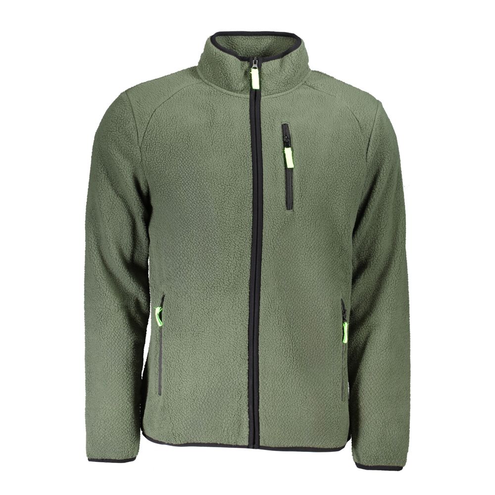 Verde Polyester Men Sweatshirt - ventzia