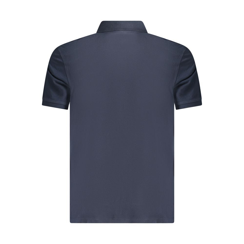 Blu Cotton Men Polo - ventzia