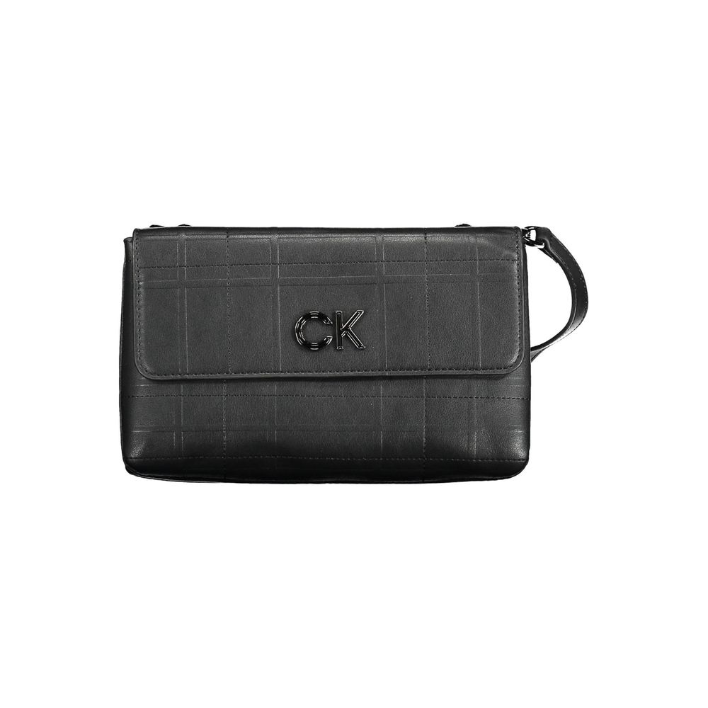 Nero Polyester Women Shoulder Bag - ventzia