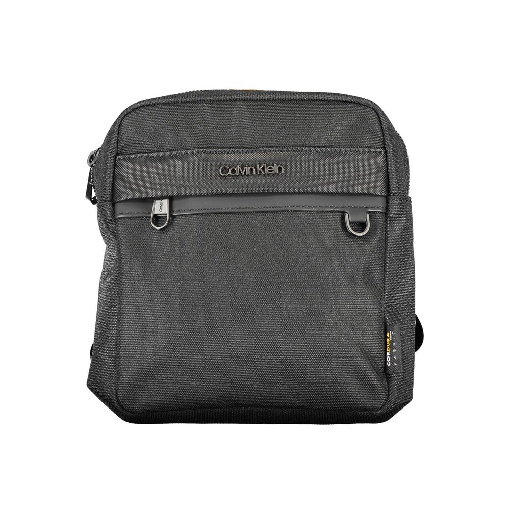 Nero Polyester Men Shoulder Bag - ventzia