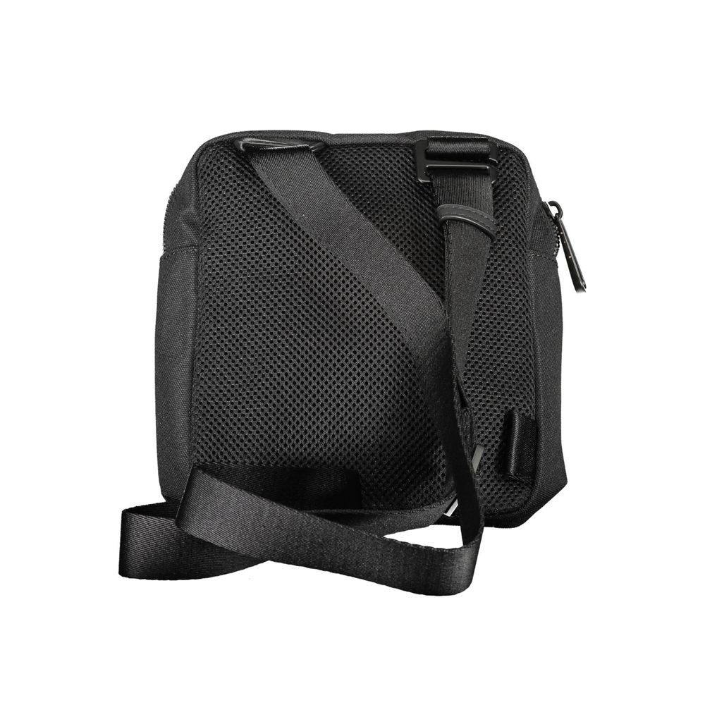 Nero Polyester Men Shoulder Bag - ventzia