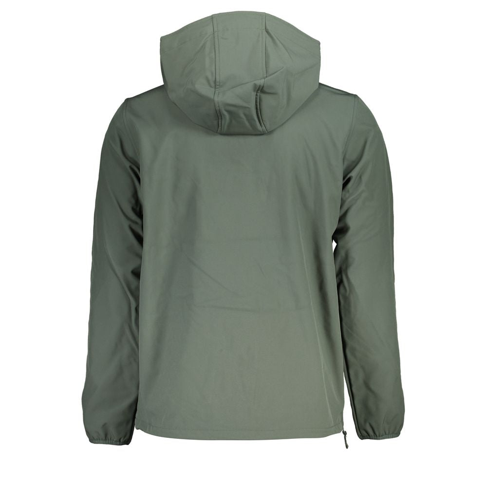 Green Polyester Jacket - ventzia
