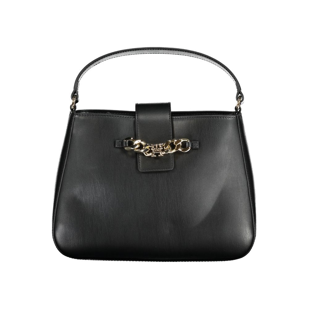 Nero Poliuretano Women Handbag - ventzia