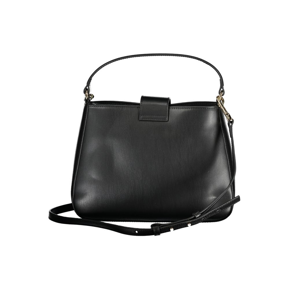 Nero Poliuretano Women Handbag - ventzia