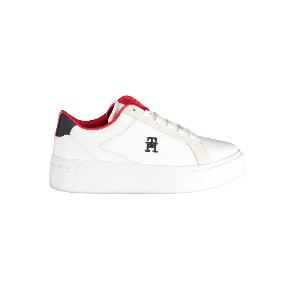 Bianco Poliuretano Woman Sneaker - ventzia