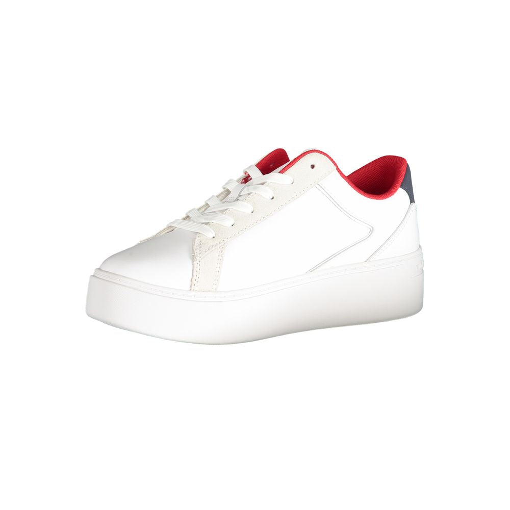 Bianco Poliuretano Woman Sneaker - ventzia