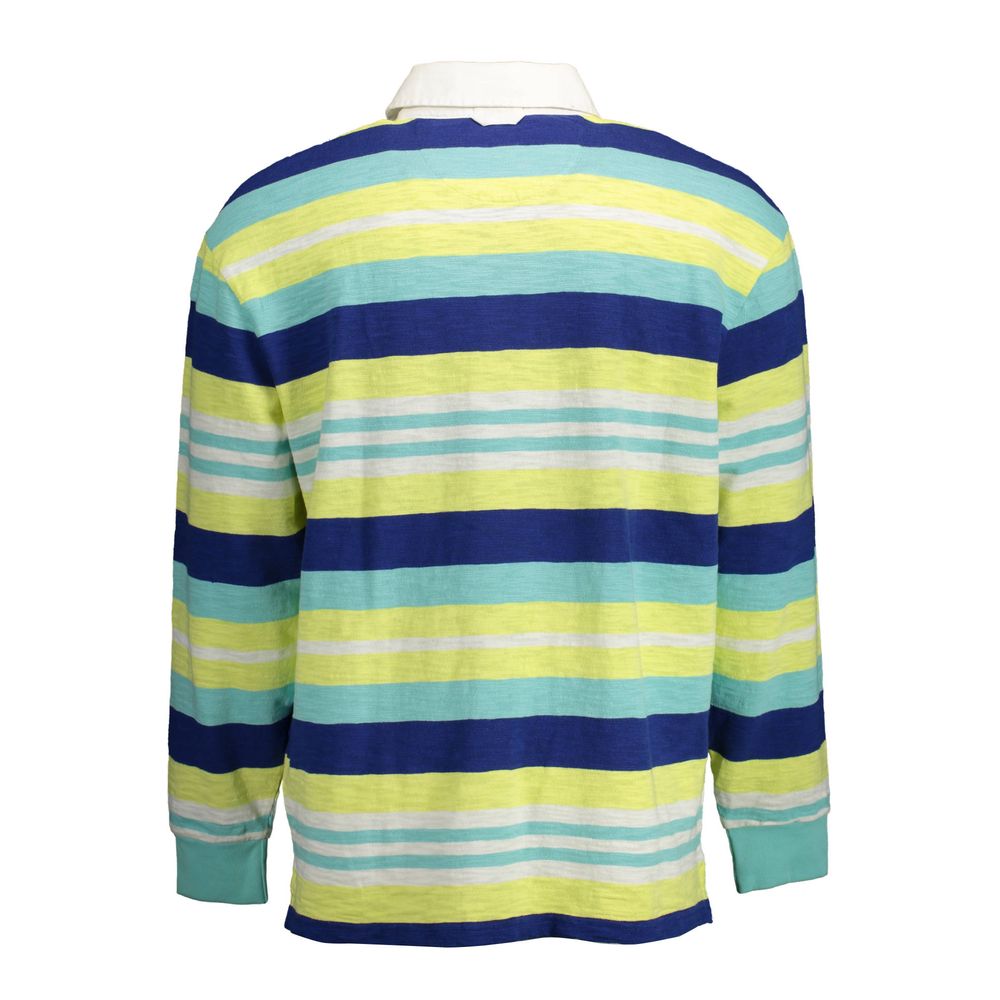 Yellow Cotton Mens Polo Shirt - ventzia