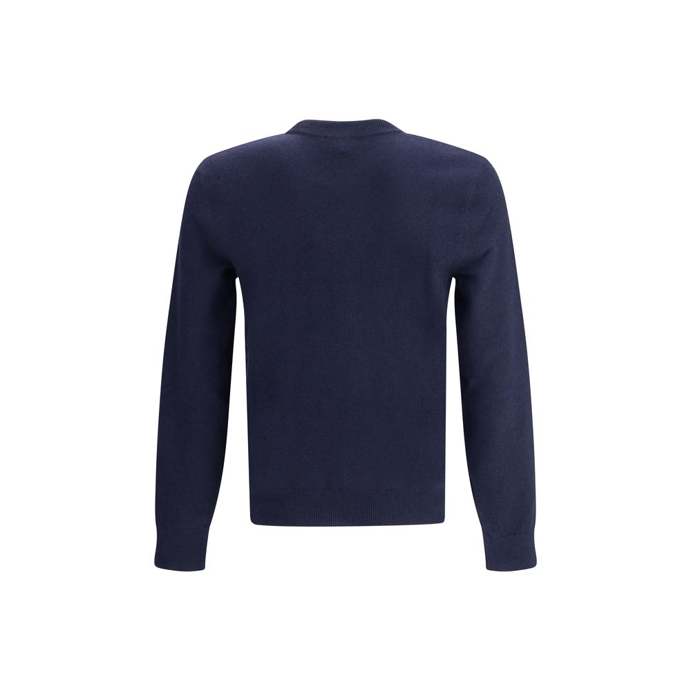 Blue Cashmere Cashmere Sweater - ventzia