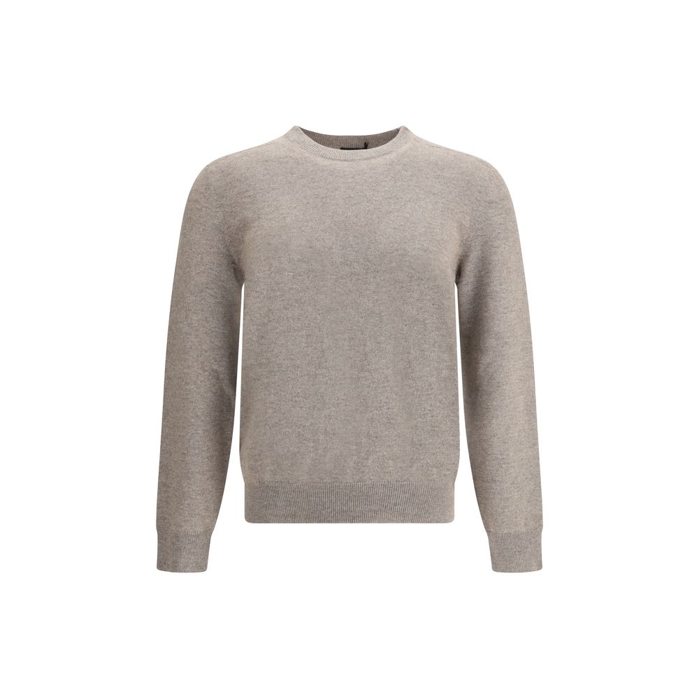 Beige Cashmere Cashmere Sweater - ventzia