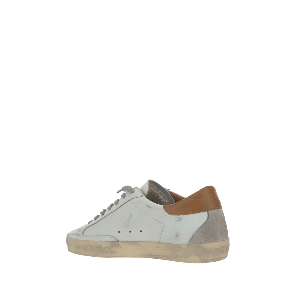 White Leather Superstar Sneakers