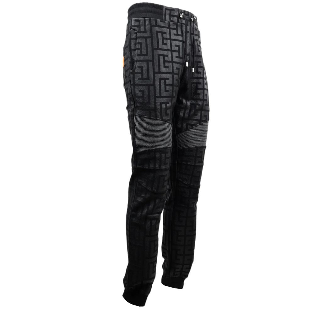 Black Cotton Jeans & Pant - ventzia