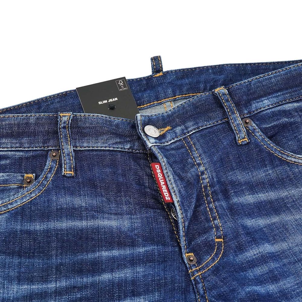 Blue Cotton Jeans & Pant - ventzia