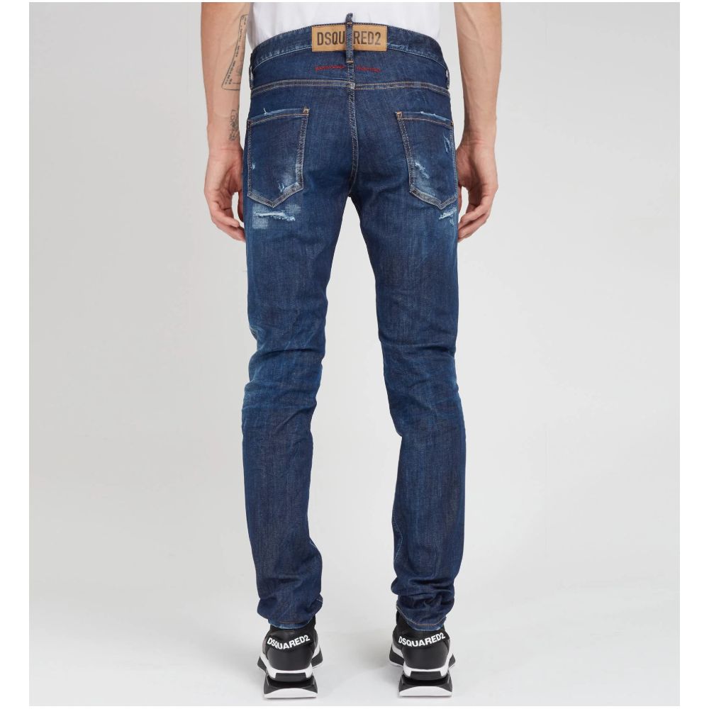 Blue Cotton Jeans & Pant - ventzia
