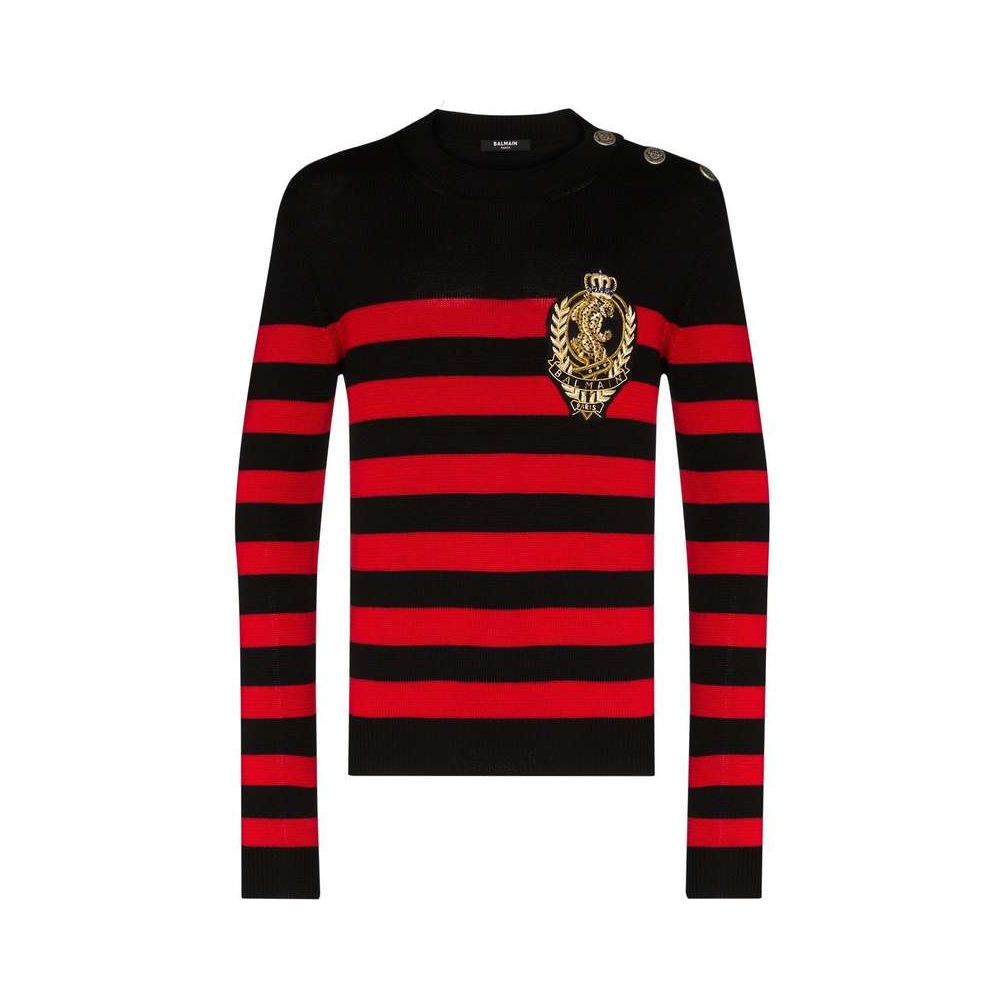 Black Wool Sweater - ventzia