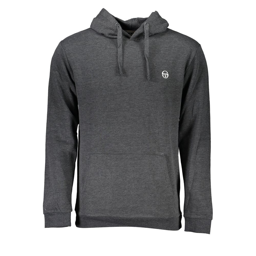 Grigio Cotton Men Sweatshirt - ventzia