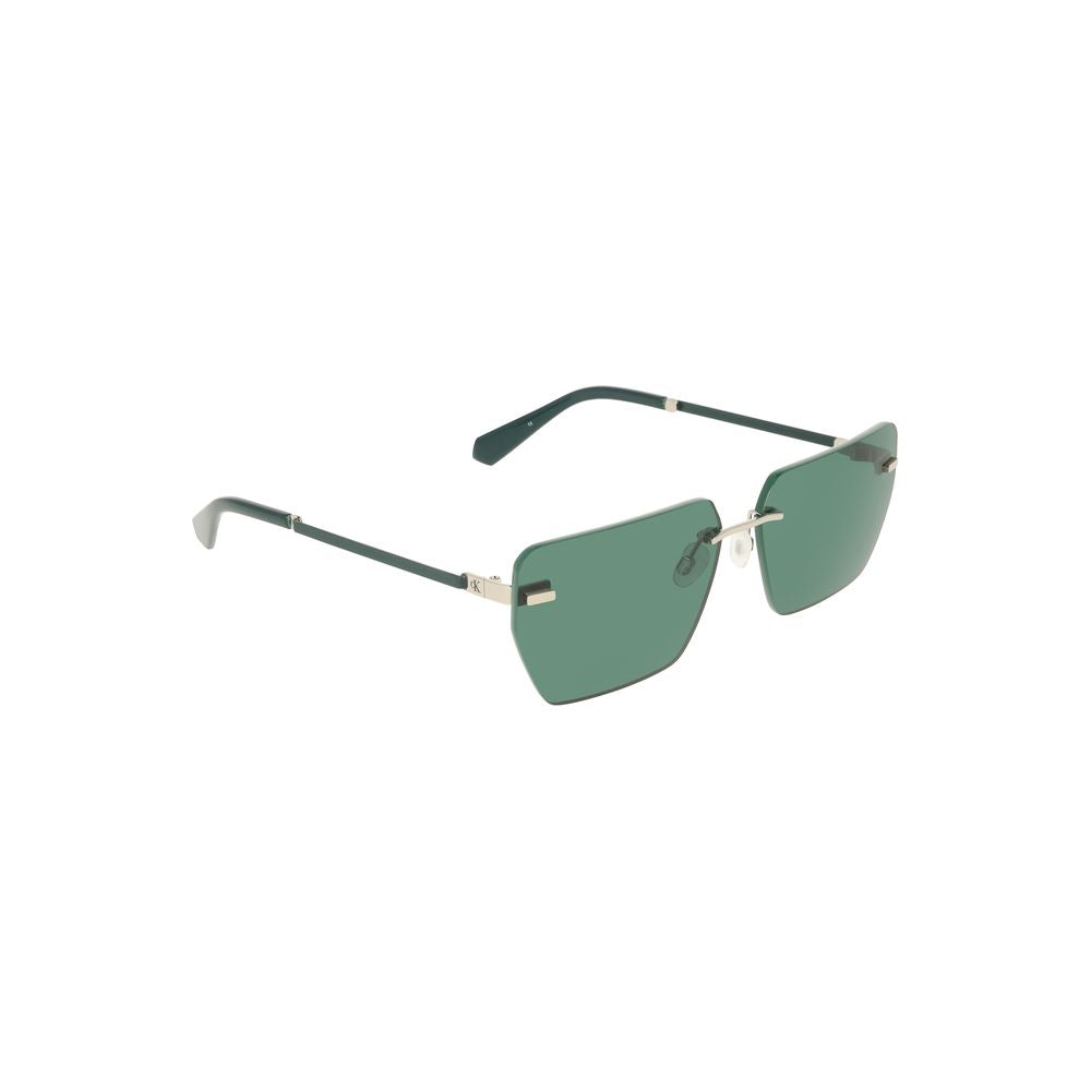 Green Metal Sunglass