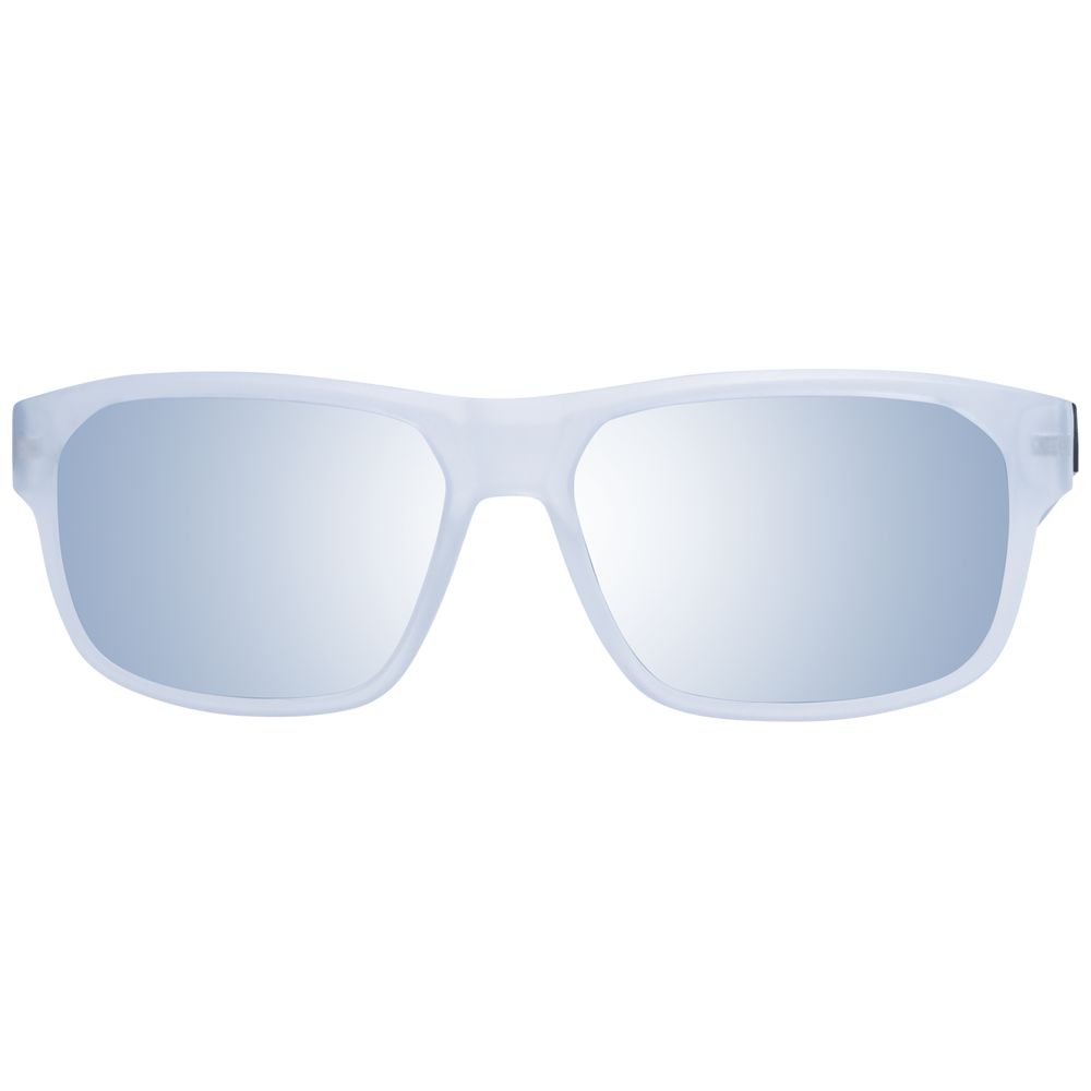 White Plastic Sunglasses - ventzia