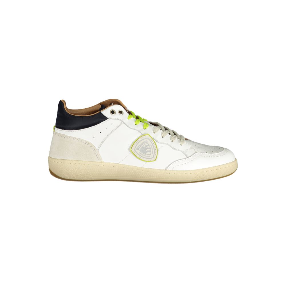 Bianco Leather Men Sneaker - ventzia