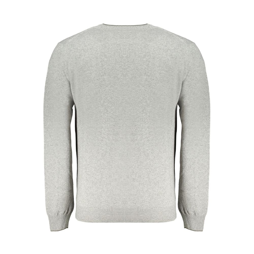 Grigio Wool Men's Sweater - ventzia