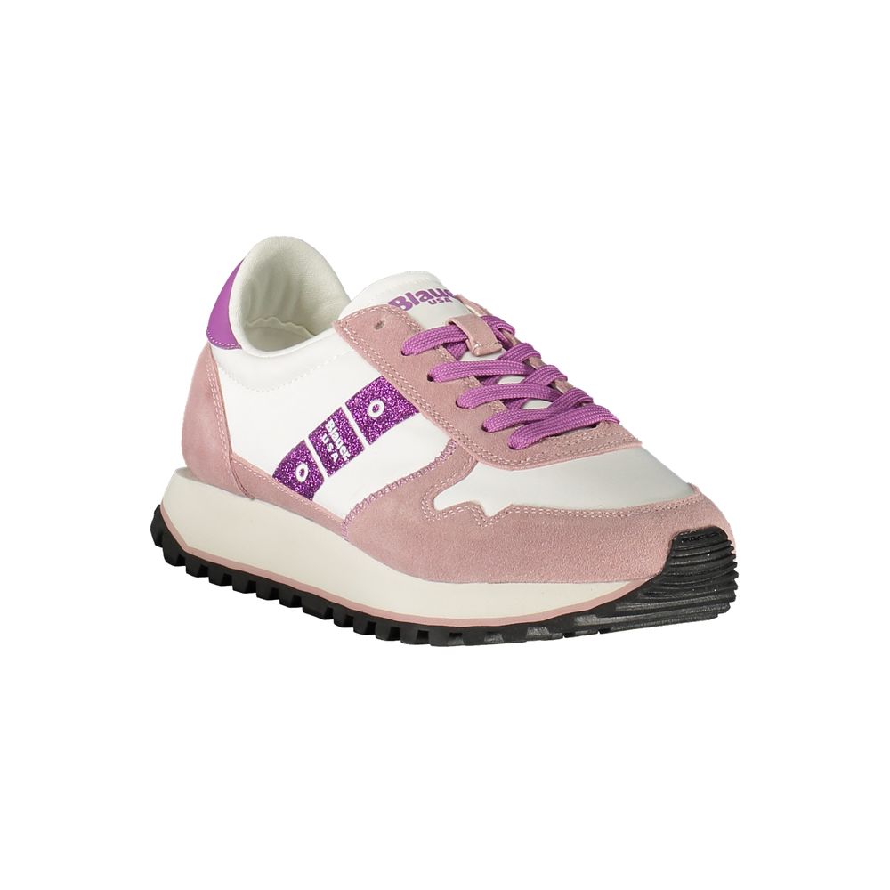 Bianco Polyurethane Women Sneaker - ventzia