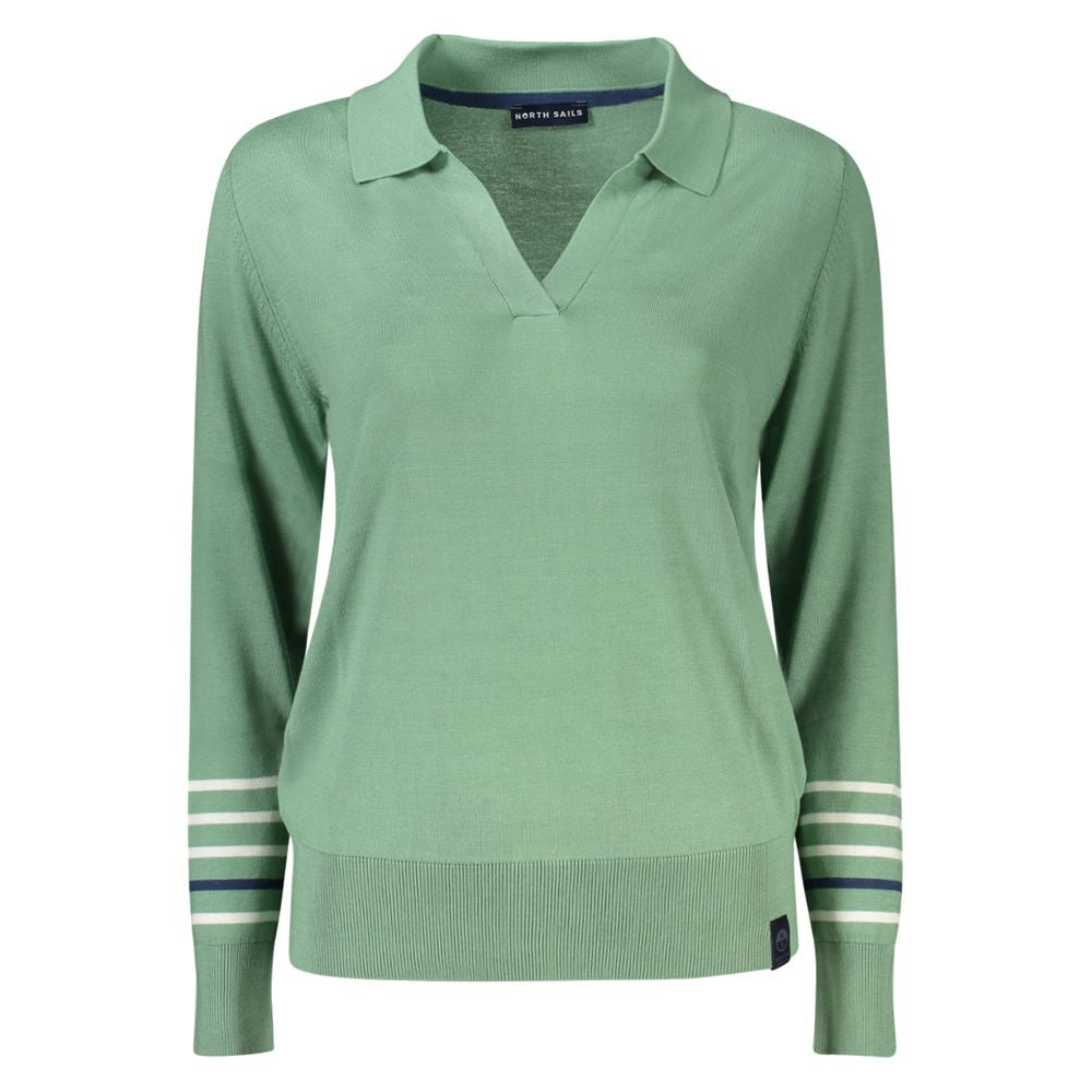 Verde Viscosa Women's Long-Sleeved T-Shirt - ventzia