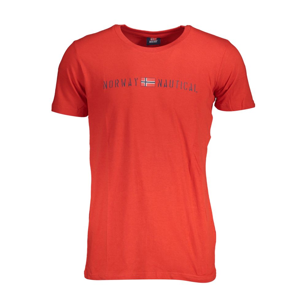 Rosso Cotton Men's T-Shirt - ventzia