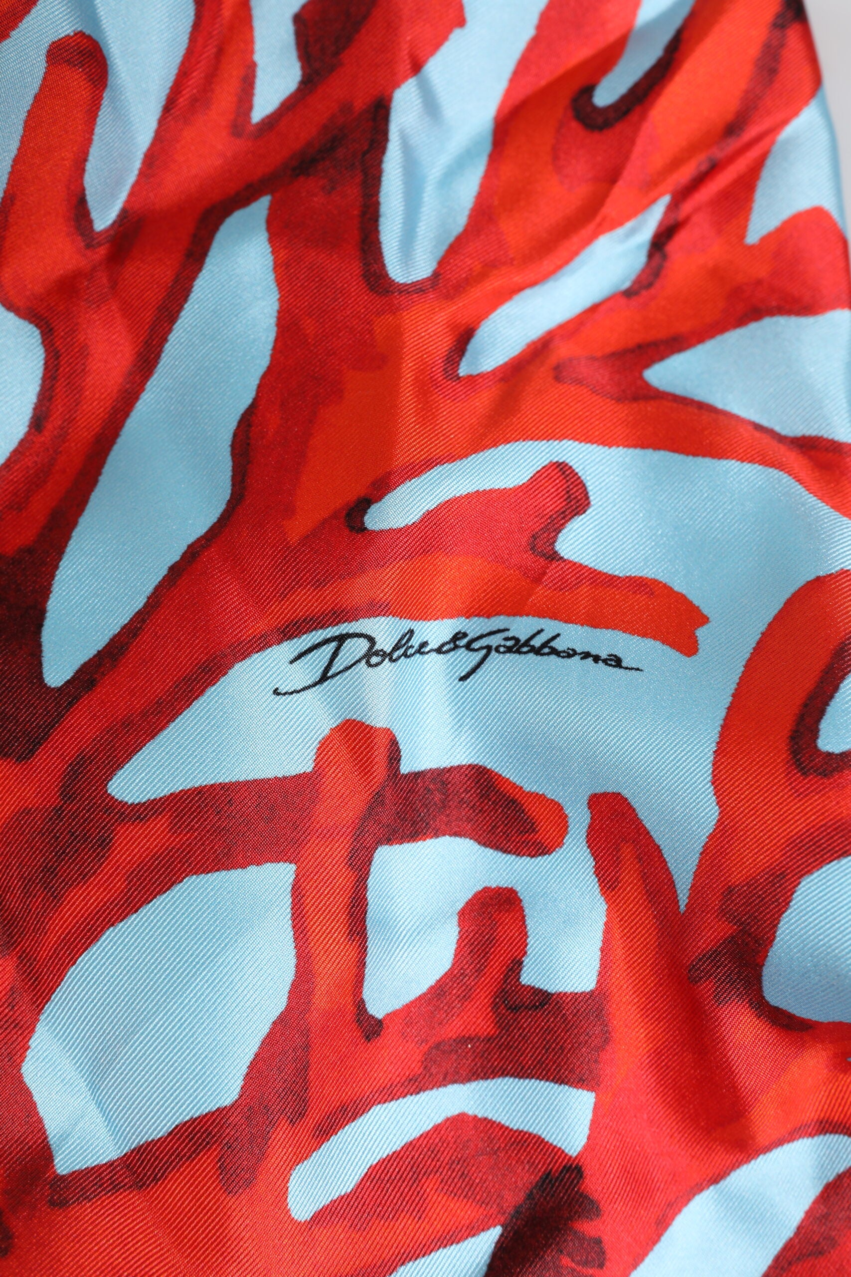 Blue Red Coral Print Wrap Robe Coat Jacket - ventzia