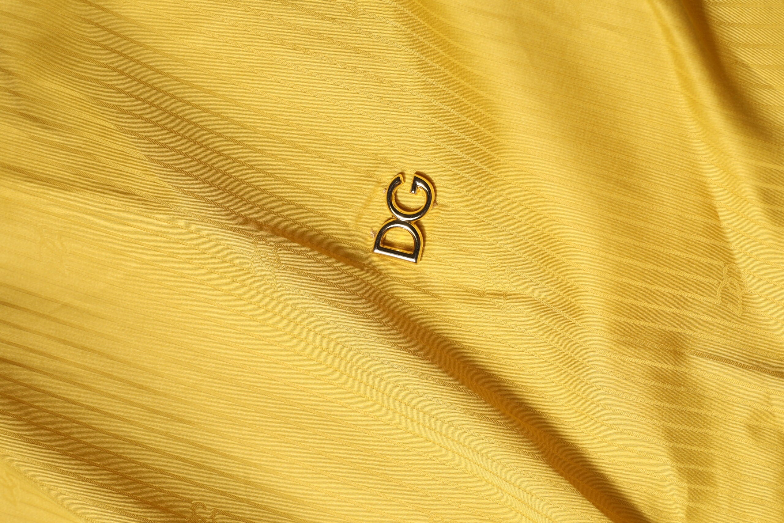 Mustard Collared Short Sleeves Blouse Top - ventzia