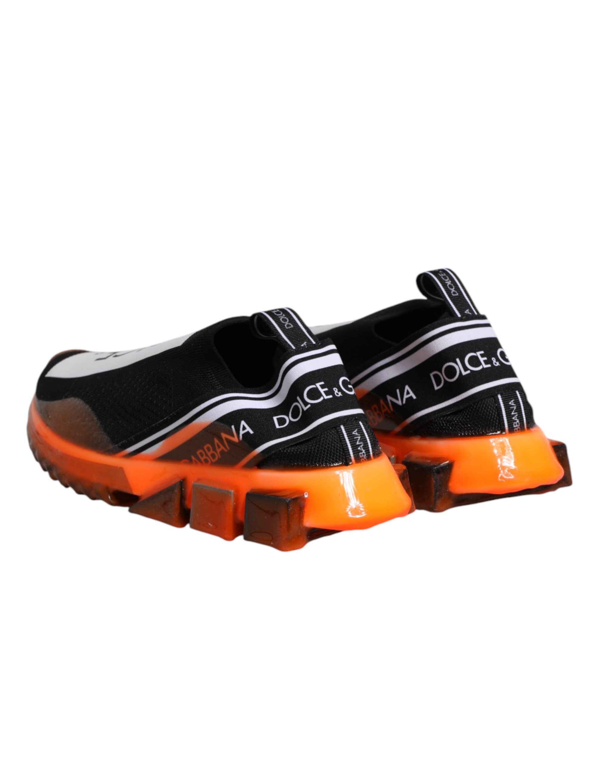 Black White Slip On Sorrento Sneakers Shoes - ventzia