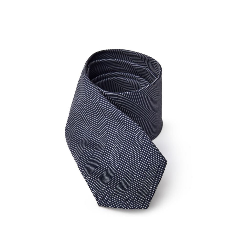 Blue Silk Ties & Bowty - ventzia