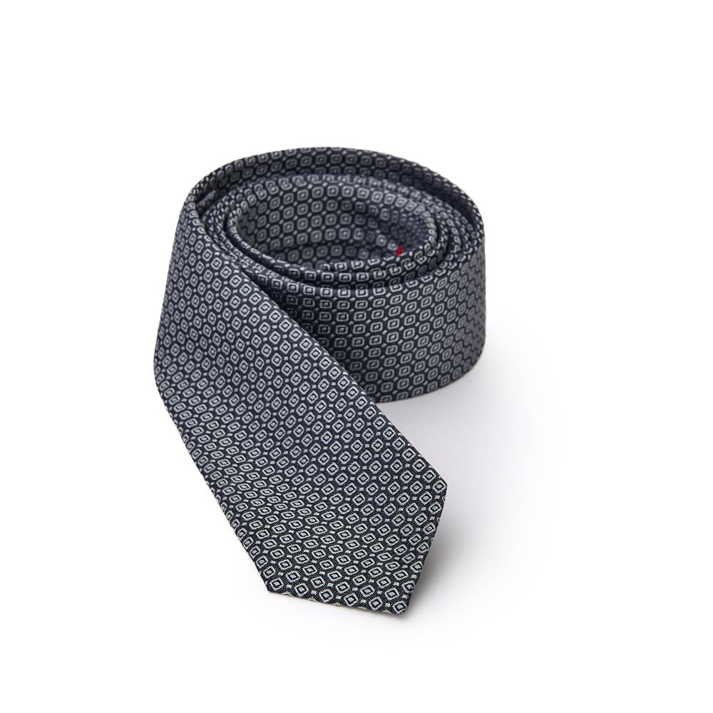Gray Silk Ties & Bowty - ventzia