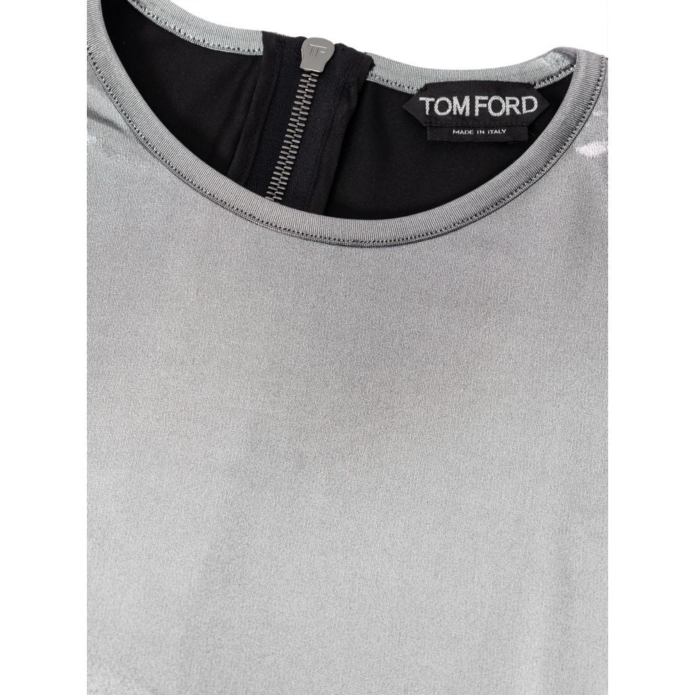 Gray Viscose Long Sleeve - ventzia