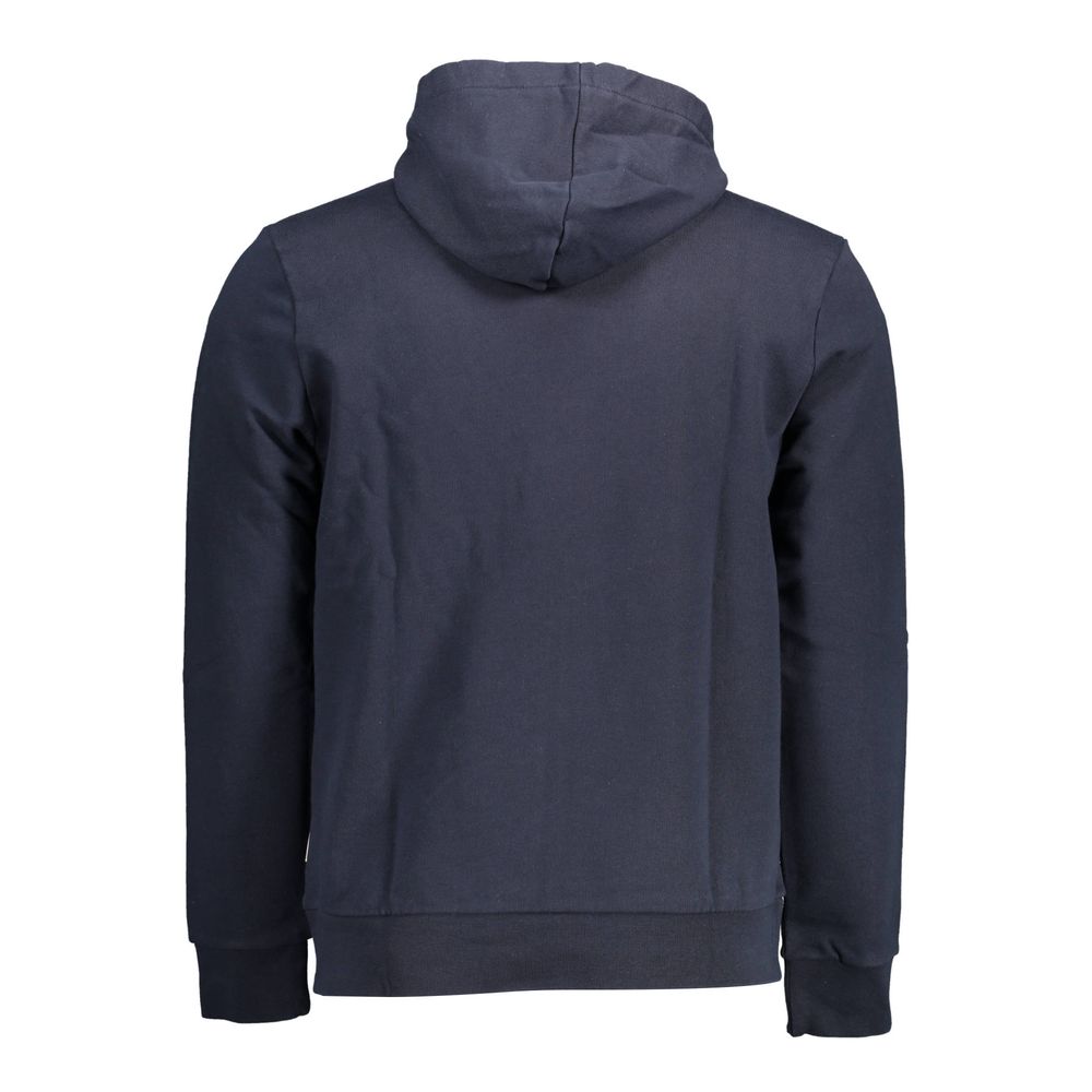 Blue Cotton Men's Sweatshirt - ventzia
