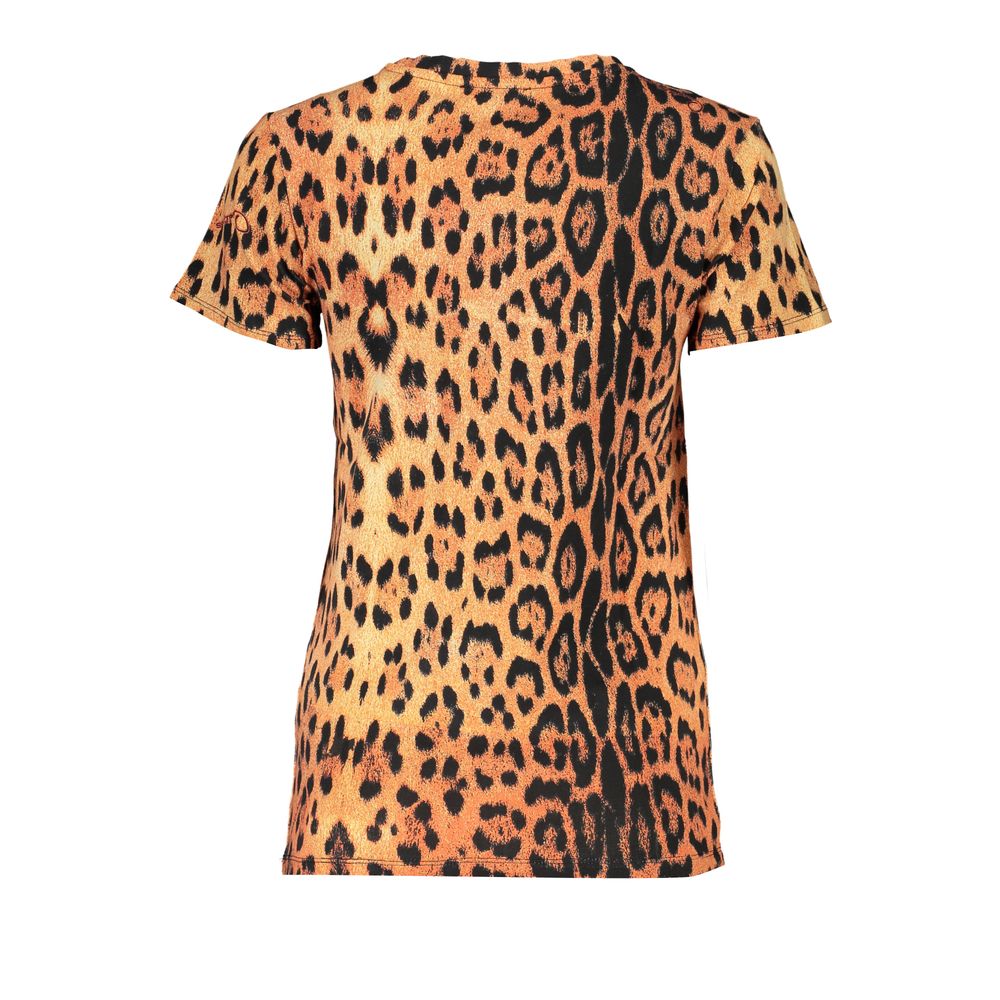 Arancione Cotton Women T-Shirt - ventzia