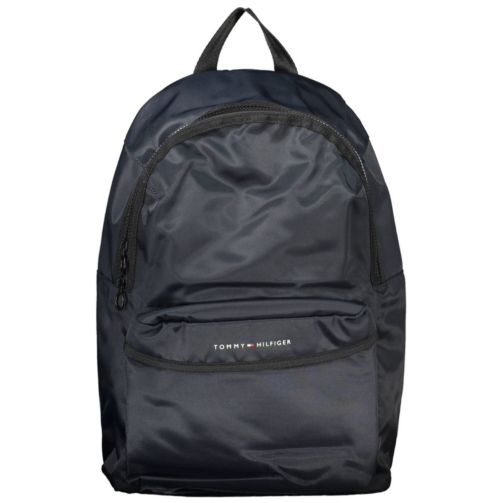 Blue Polyester Men Backpack - ventzia