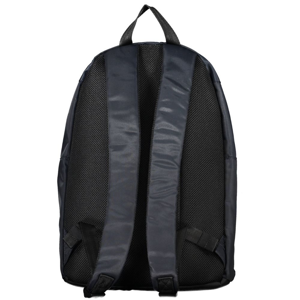 Blue Polyester Men Backpack - ventzia